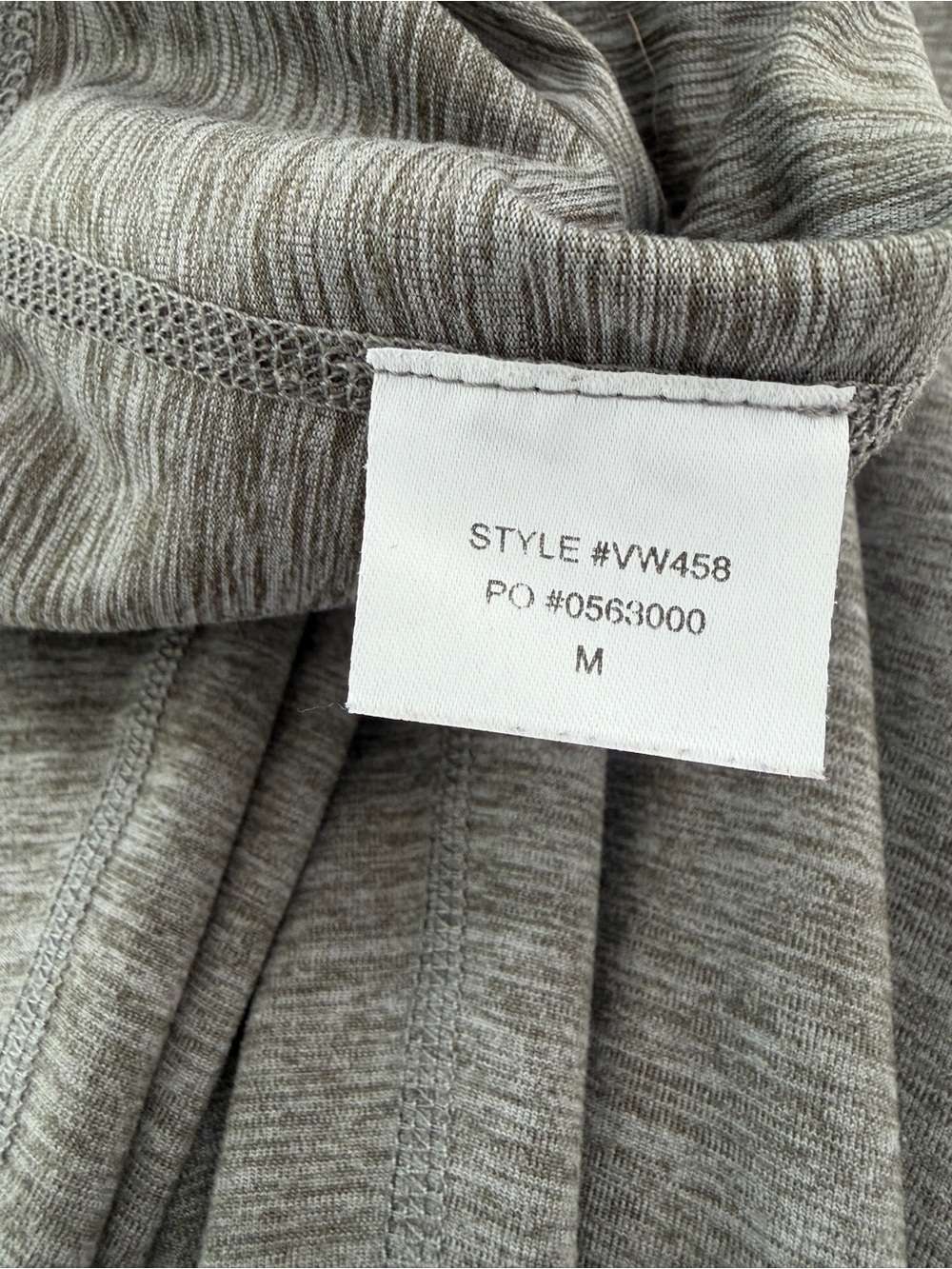 VUORI women’s looks harem jumpsuit medium heathered gray pockets Nordstrom EUC - Picture 6 of 6